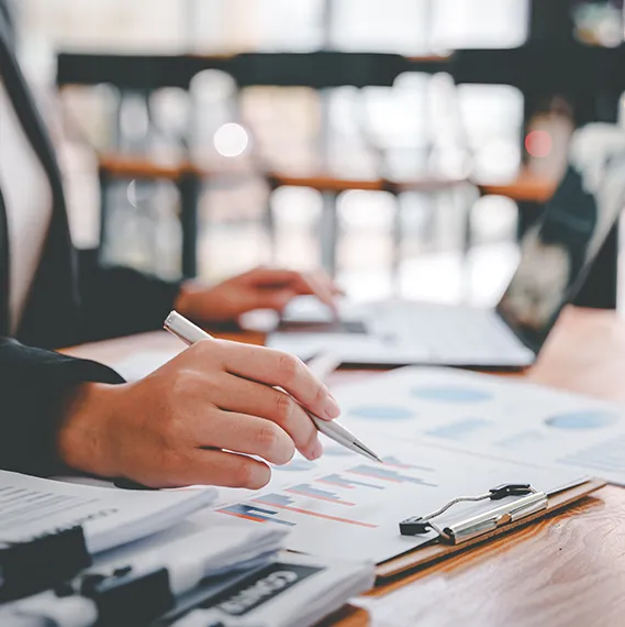 CPA seated at a desk